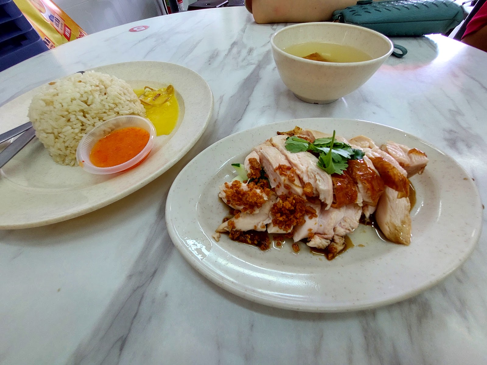 烧鸡饭/白鸡饭 Chicken Rice
